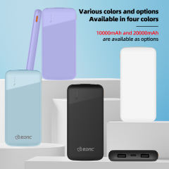 Intelligent fast charge 10000mAh large-capacity power bank