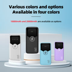 10000mAh intelligent fast charge,built in four cables power bank RC-P154
