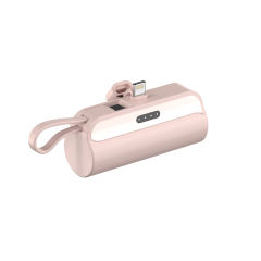 5,000mA Mini capsule with Lanyard Built-in cable tail plug Power Bank RC-GP56
