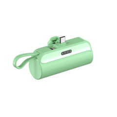 5,000mA Mini capsule with Lanyard Built-in cable tail plug Power Bank RC-GP56