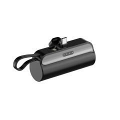 5,000mA Mini capsule with Lanyard Built-in cable tail plug Power Bank RC-GP56
