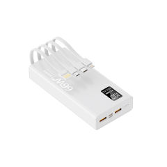 10,000mAh/20,000mAh large capacity,22.5W/66W super fast charge Built in four cables power bank