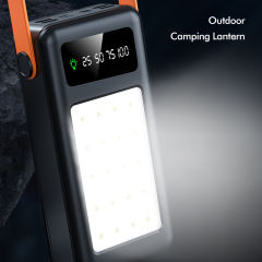 30,000~120,000mAh Large Capacity Built in 4 Cables Power Bank With Camping light RC-P306