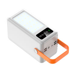 30,000~120,000mAh Large Capacity Built in 4 Cables Power Bank With Camping light RC-P306