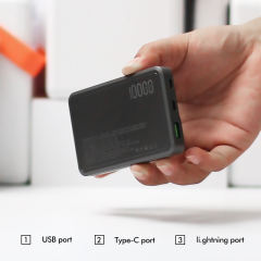 22.5W Super Fast Charge Shockproof&Fire-Resistant 10,000mAh Power Bank RC-PD54
