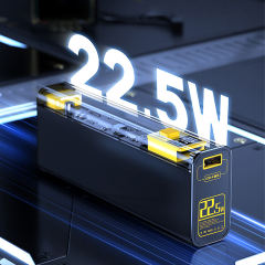 22.5W Super Fast Charging Cyberpunk style 20,000mAh power bank RC-PD63