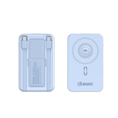15W Magnetic Wireless Charging+PD20W Max Fast Charging Built-in 2 Cables Power Bank RC-WP030