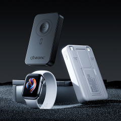 15W Magnetic Wireless Charging+PD20W Max Fast Charging Built-in 2 Cables Power Bank RC-WP030