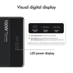 100W Super Fast Charging 20,000mAh Laptop Power Bank OEM/ODM Customization RC-PD46