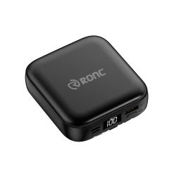 10,000mAh Square Power Bank with 3 Cables and a Makeup Mirror,Portable Power Bank RC-P132