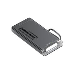 Lighthouse 10,000mAh Power Bank with LED light, Built-in four Cables, and Fast Charging RC-P145