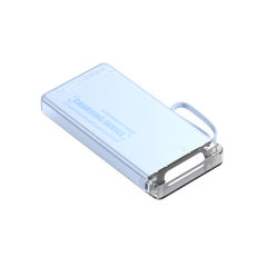 Lighthouse 10,000mAh Power Bank with LED light, Built-in four Cables, and Fast Charging RC-P145