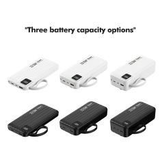 10,000/20,000/30,000mAh Power Bank with 22.5W/PD 20W Super Fast Charging and Built-in Dual Cables RC-PD69