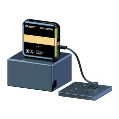 2-in-1 Magnetic Detachable Power Bank with 22.5W Super Fast Charging and PD20W Bidirectional Fast Charging RC-PD76