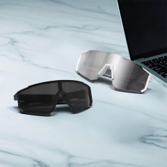 AI Smart Glasses – Bluetooth 5.4, Real-Time Translation, Remote Photo Capture, Voice Assistant, UV400 Outdoor Eyewear RC-SG002