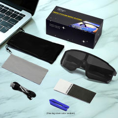 AI Smart Glasses – Bluetooth 5.4, Real-Time Translation, Remote Photo Capture, Voice Assistant, UV400 Outdoor Eyewear RC-SG002