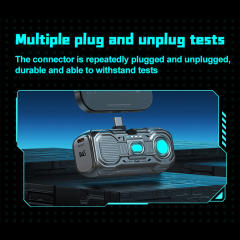Mech-Style 5000mAh Mini Power Bank with 22.5W Fast Charging | Built-in Foldable Type-C Plug & LED Power Display | Portable Charger with Hidden Kickstand,RC-PD91
