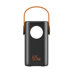 65W PD Fast Charging Laptop Power Bank 40000mAh | Portable Power Station with Handle & LED Light | Dual USB-C Multi-Protocol Fast Charger (PD/QC/SCP/FCP), Custom Colors & Capacity,RC-PD92