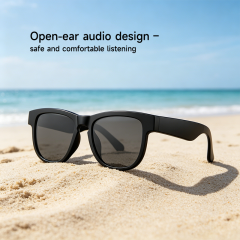 AI Smart TWS Audio Sunglasses, Bluetooth Music & Calling, AI Translation, Photochromic Blue Light Blocking Lenses, IPX4 Waterproof RC-SG029