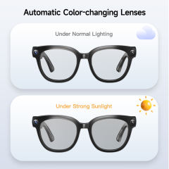 4K Camera AI Smart Glasses, Photo & Video Recording, Bluetooth Music Calling Eyewear, 13MP Wearable Camera Glasses for Outdoor & Travel RC-SG031