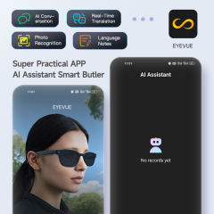 4K Camera AI Smart Glasses, Photo & Video Recording, Bluetooth Music Calling Eyewear, 13MP Wearable Camera Glasses for Outdoor & Travel RC-SG031