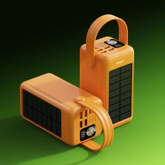 50000mAh High-Capacity Solar Power Bank 50000mAh 22.5W Fast Charging Station RC-PD98