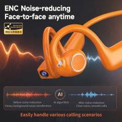 2026 New AI Smart Sports Earphones with 8MP Camera, Real‑Time Translation, Hi‑Fi Music, Bluetooth Calling & Voice Recording – RC‑AE20