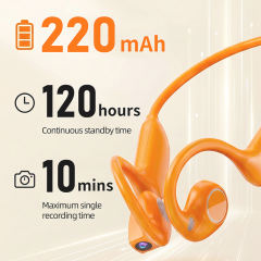 2026 New AI Smart Sports Earphones with 8MP Camera, Real‑Time Translation, Hi‑Fi Music, Bluetooth Calling & Voice Recording – RC‑AE20