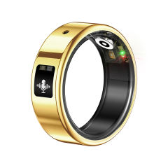 RONC AI Smart Recording Health Ring,Transcription & AI Summary,Heart Rate & Sleep Monitor RC-SR006