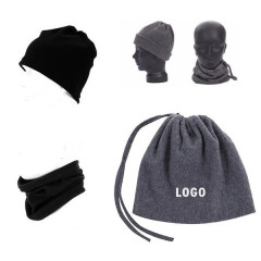 2-In-1 Neck Warmer & Hat