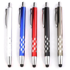 Click Metal Pens W/ Stylus