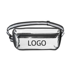 Zippered Clear Fanny Pack