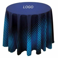 Round FULL BLEED Table Cover W/ 27" Overhang