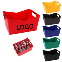 Plastic Beer Ice Bucket Storage Bins & Baskets