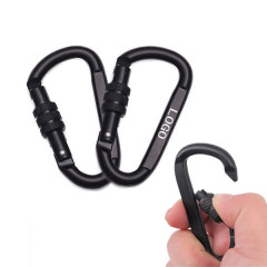 Metal Carabiner D-Ring Clip Lock