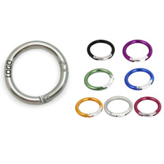 Aluminum Round Shape Carabiner -1.25