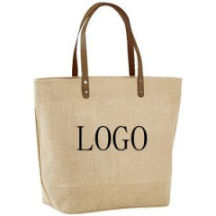 Jumbo Jute Tote Bag