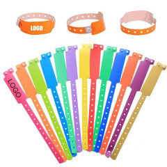 1 Inch PVC Disposable Wristbands
