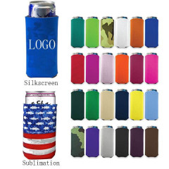 12 Oz Collapsible Can Cooler(Sublimation)
