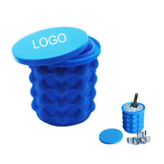 Silicone Ice Cube Maker Bucket