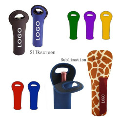 Neoprene Single Wine Bottle Holder