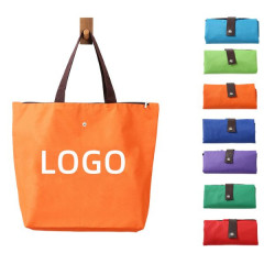 Zipper Folding Shopping Tote Bag