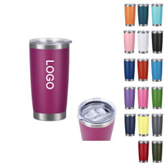 20 Oz Vacuum Insulated Stainless Steel Tumbler