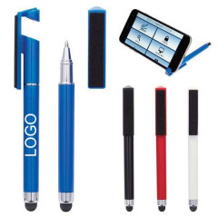 Stylus Pen with Phone Stand and Screen Cleaner