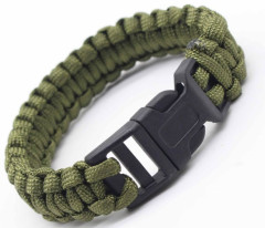 Survival Bracelet W/ Plastic Buckle