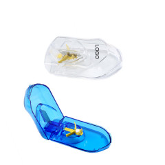 Transparent Pill Cutter Splitter Case