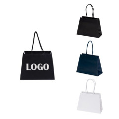 Big Inverted Trapezoid Paper Euro Tote Bag