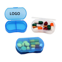 2-Compartment Travel Pillbox