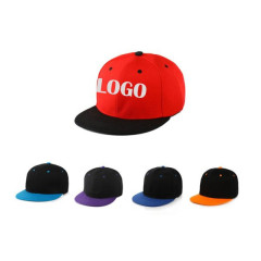 Flat Bill Snap Back Cap