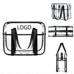 Clear Cosmetic Bag W/ Zipper